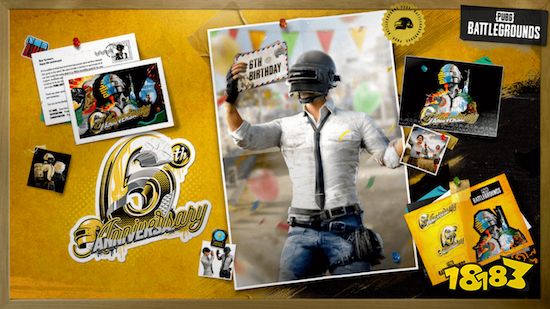 不落幕6到底！PUBG6周年福利活动正在火热开启！