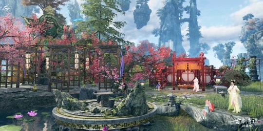 充满节日氛围的步云洲