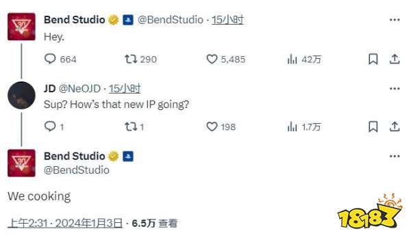 《往日不再》开发商暗示新IP进展顺利 正在开发中