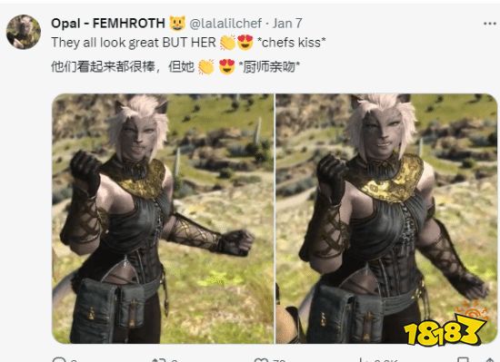 兽人控又狂喜了!《FF14》女硌狮族太香 玩家想入坑