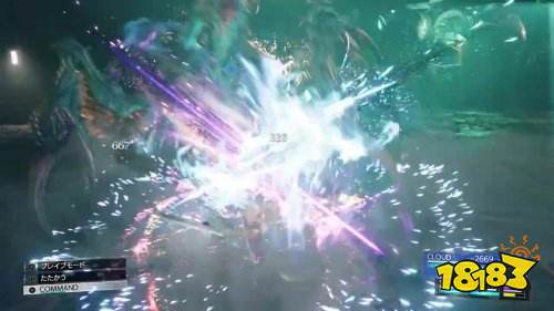 《最终幻想7：重生》最新广告影片!展现战斗与故事