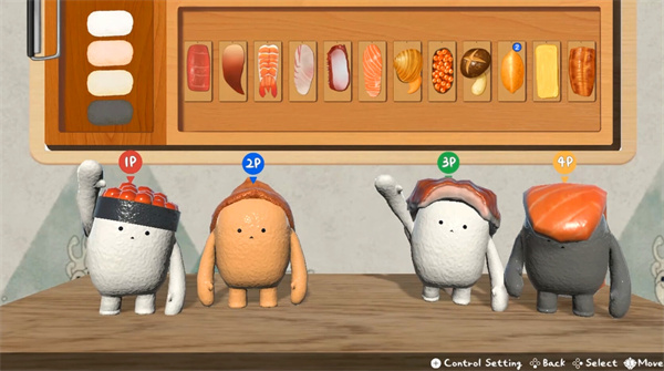 四人大逃杀派对游戏《寿司大作战》登录Steam平台