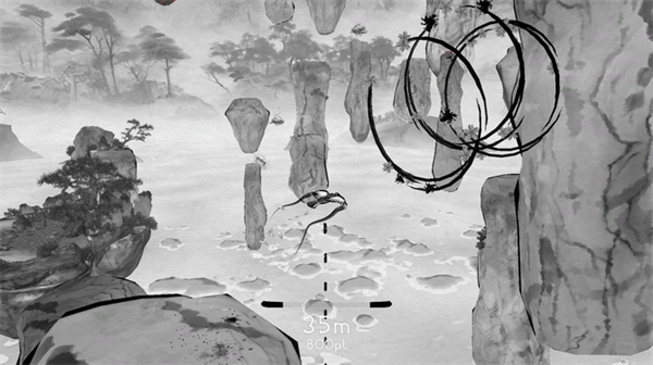 《点睛》登陆Steam 水墨画风休闲动作新游