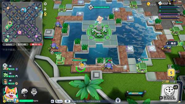 自走棋战斗的大富翁游戏 《Quad Battle》上线Steam