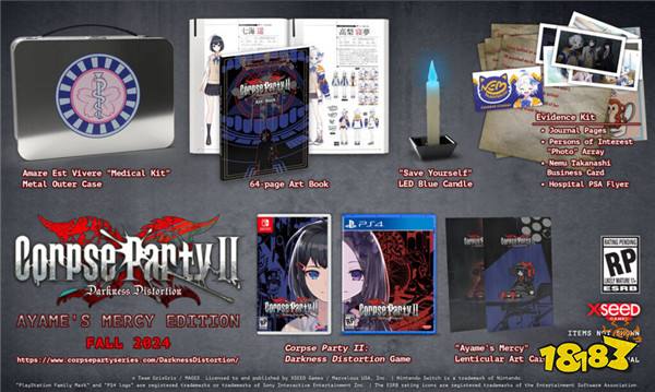 《尸体派对2:黑暗扭曲》2024年秋季登陆PS4、NS和PC