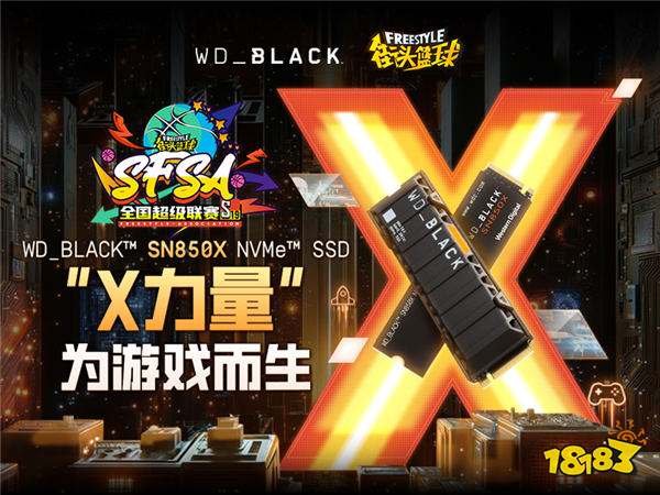 为游戏而生  WD_BLACK全程助力《街头篮球》SFSA全国超级联赛