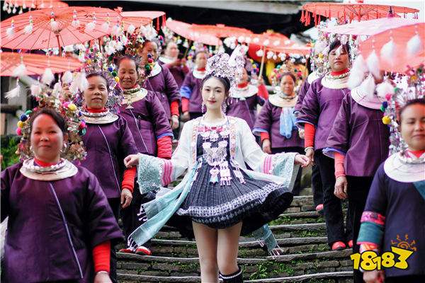 九州同游！天刀龙年文旅带你游山河，广西侗族联动启动