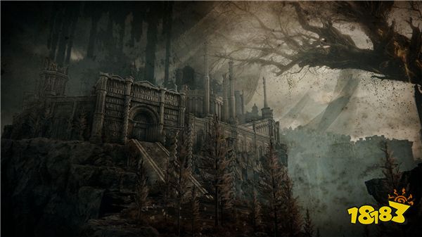 《艾尔登法环》DLC“黄金树幽影”宣传图 破败阴森城市