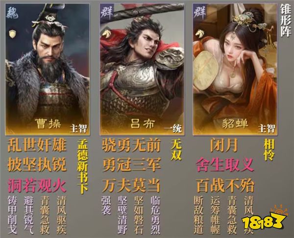 公测首周千盟混战热火朝天!《三国:谋定天下》全阵容武将养成推荐