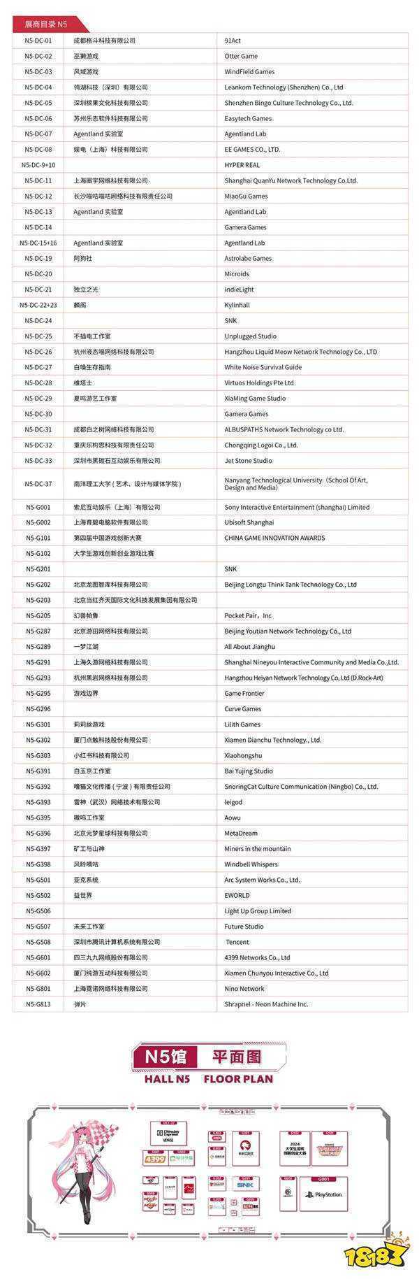 初心“游”在，精彩无限！2​024 ChinaJoy 全部展商名单 正式公布！