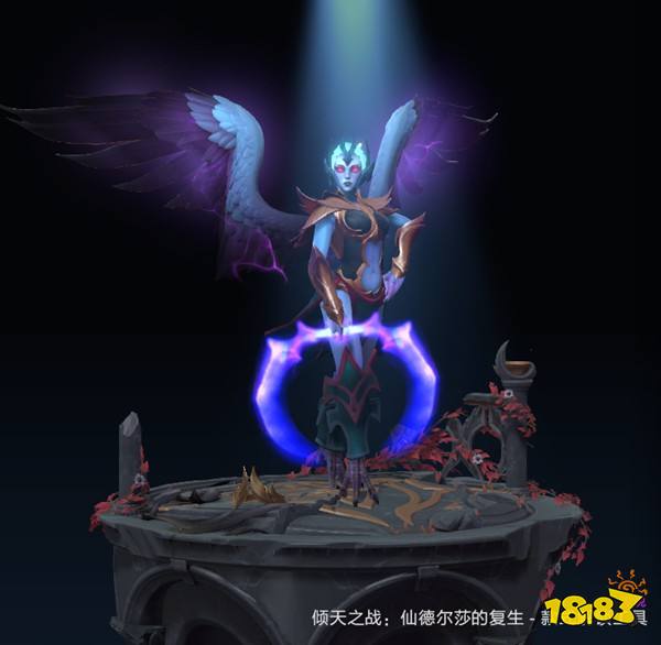 两种武器，两套技能!DOTA2全新英雄凯与倾天之战第四幕上线