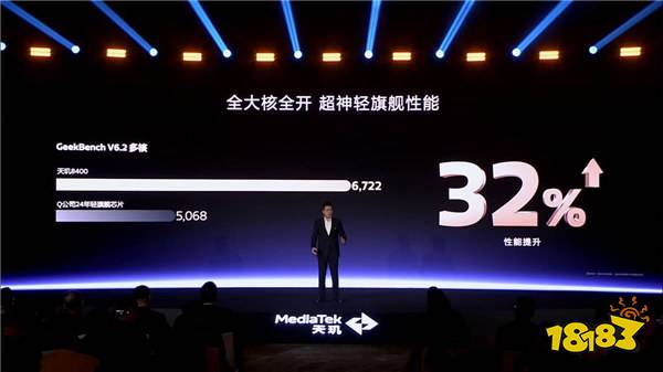 手游玩家狂喜！天玑8400 搭载G720 GPU 帧率、功耗表现双越级！
