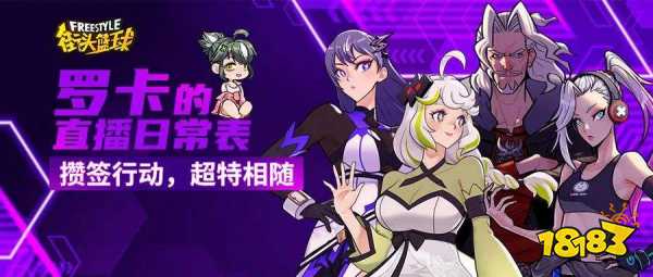 攒签行动，超特相随! 《街头篮球》全新版本FS角色大猜想