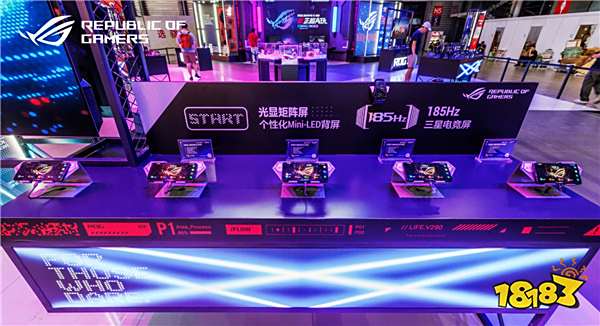 信仰玩家集结打卡！CJ 2025首日ROG 9展区化身“集邮”C位