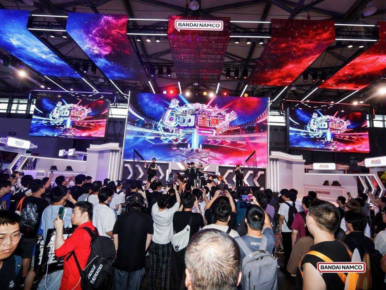 2025China Joy展会圆满落幕 万代南梦宫游戏盛宴点燃夏日激情